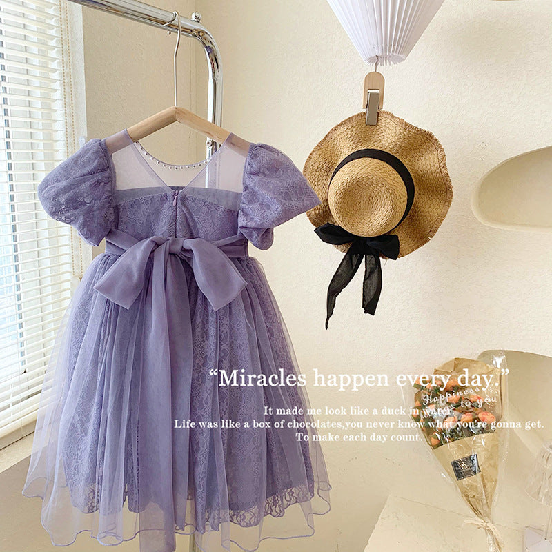 Seraphic Lace Tulle Dress