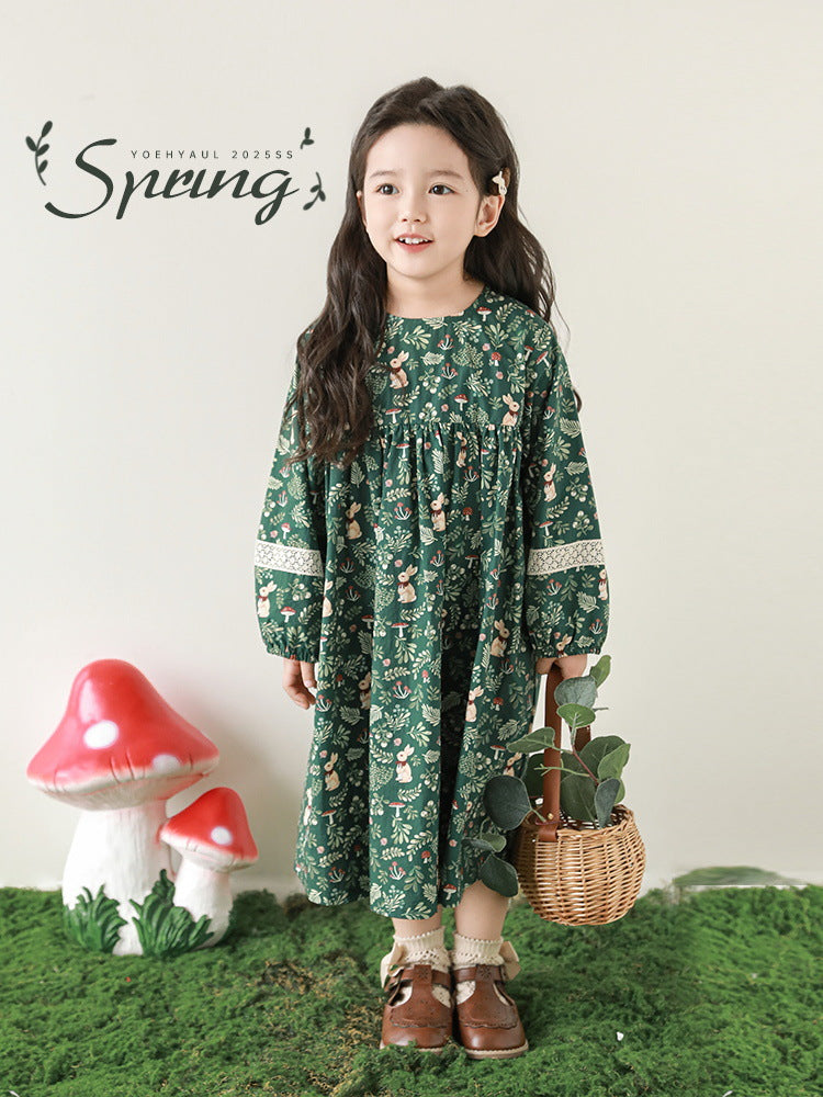 Olive Girl Woodland Whimsy Dress