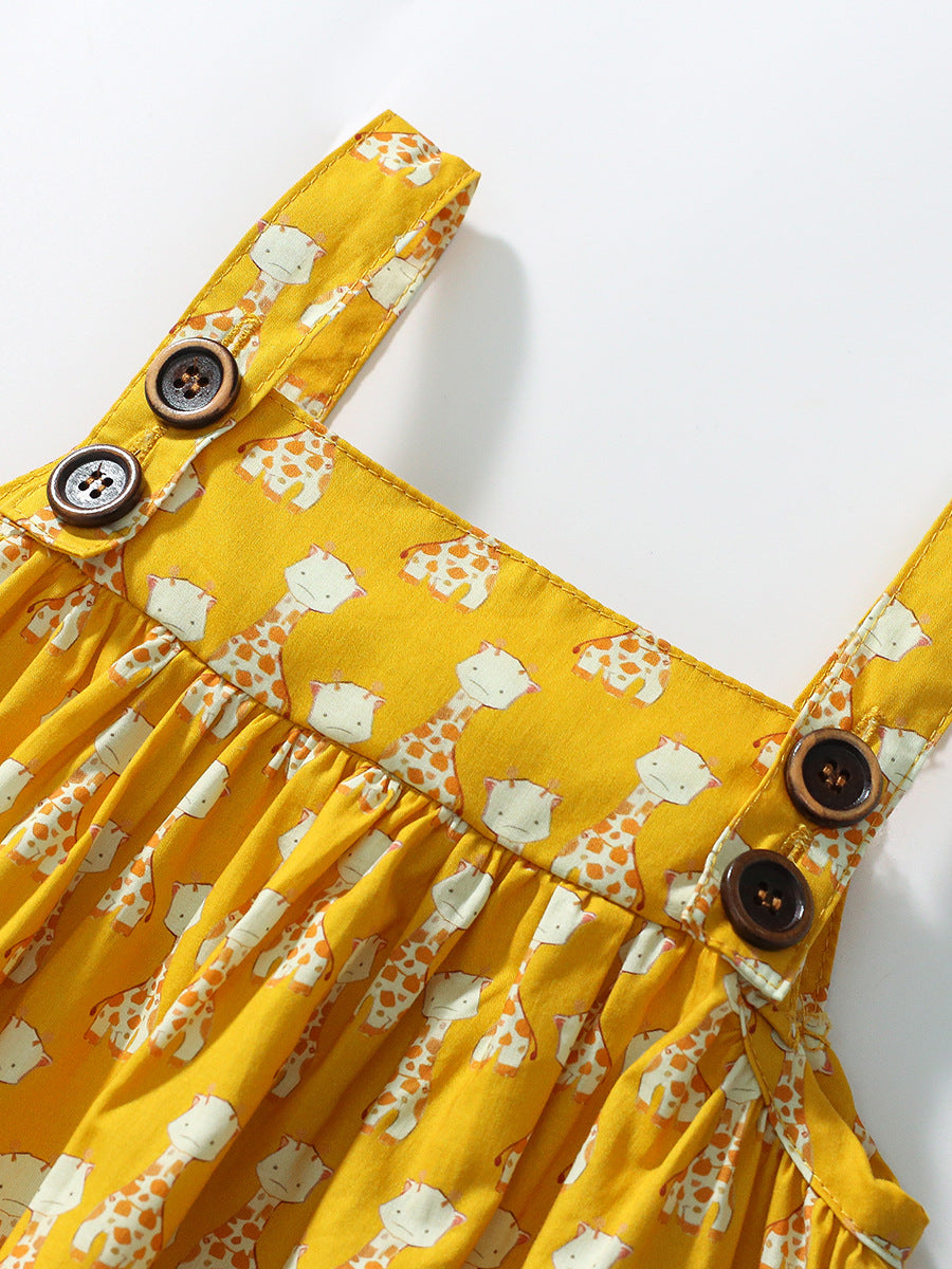 Giraffe Fun Sun Dress