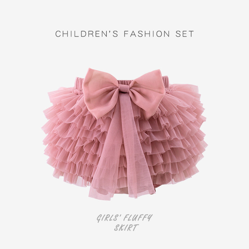 Pink Ruffle Delight Skirt