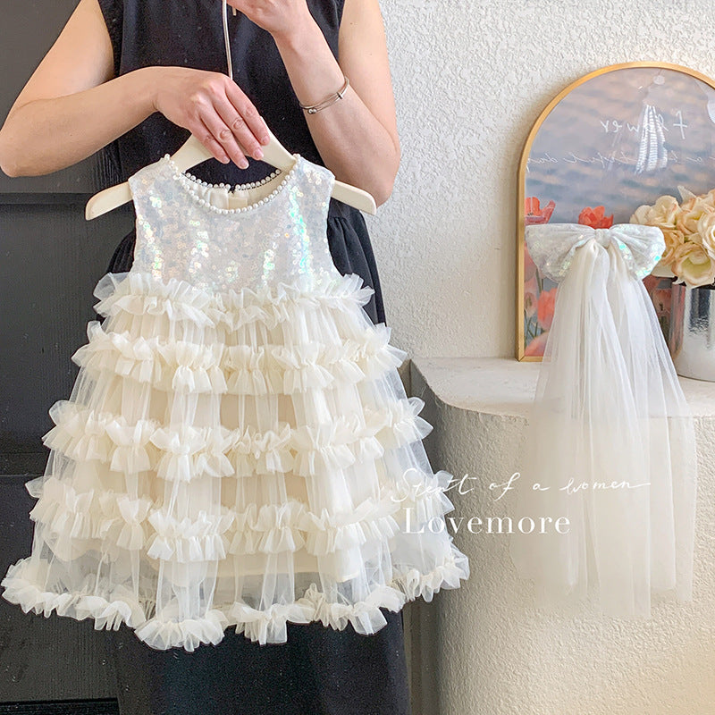 Sequins Girl Starlight Tulle Dress