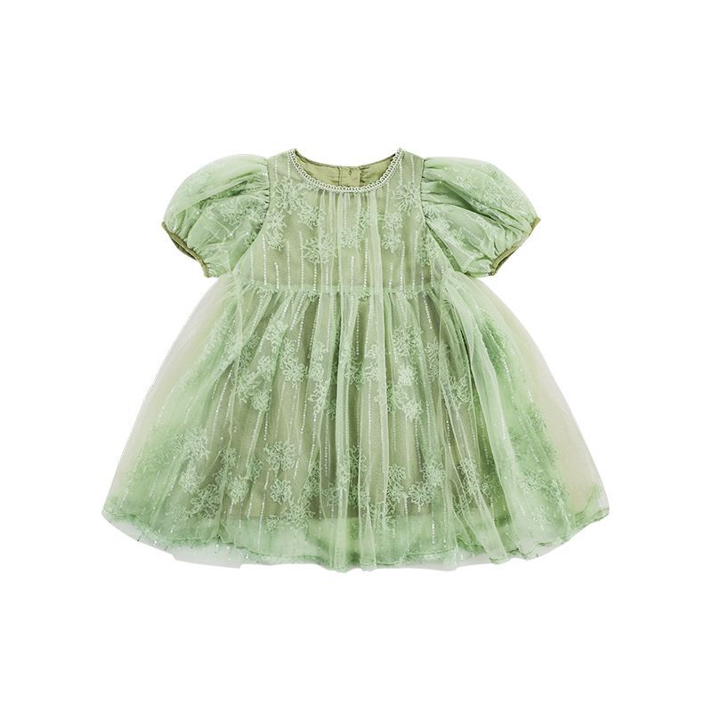 Green Girl Enchanted Meadow Dress