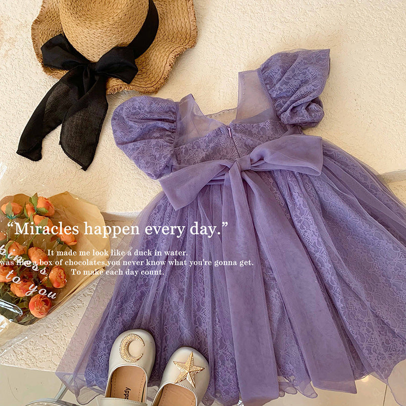 Seraphic Lace Tulle Dress