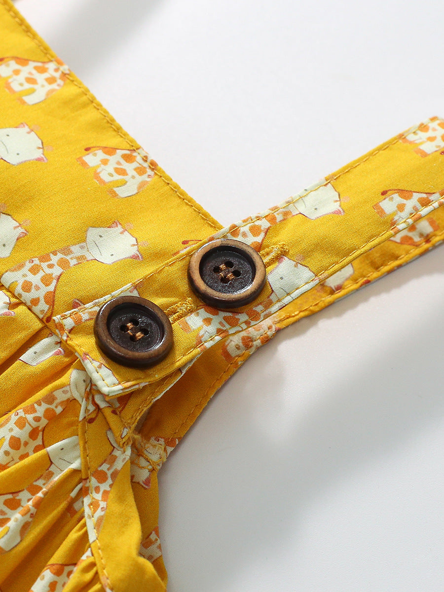 Giraffe Fun Sun Dress