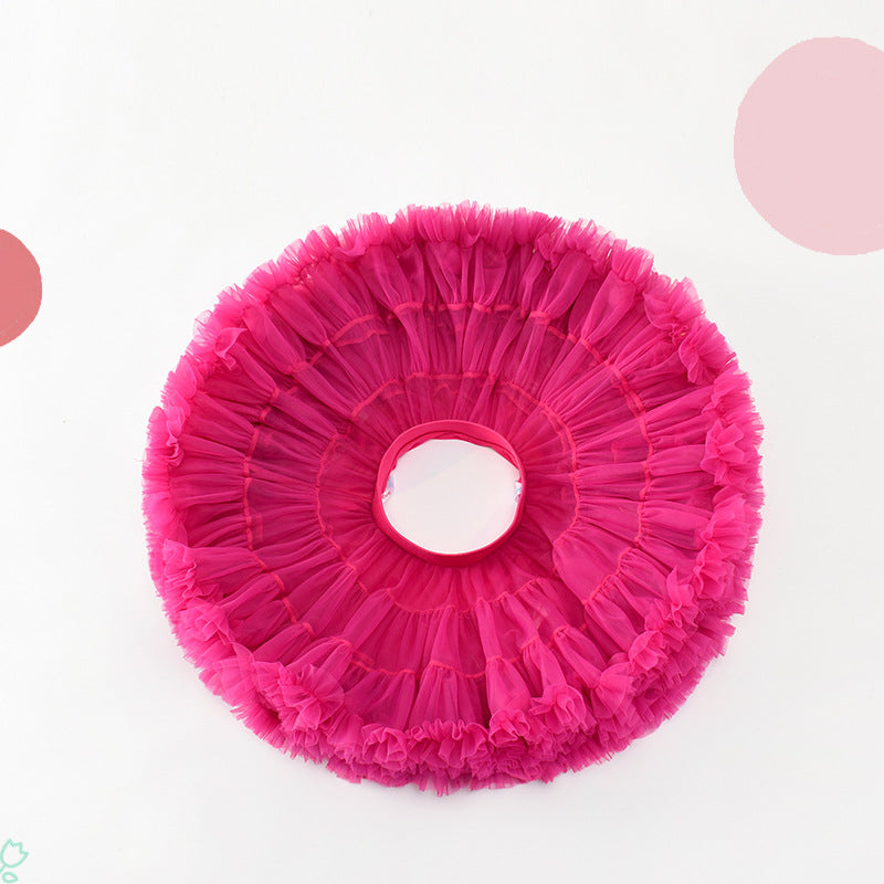 Tutu Skirt Tulle Birthday Party Dress Dance Performance