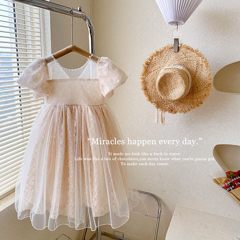Seraphic Lace Tulle Dress