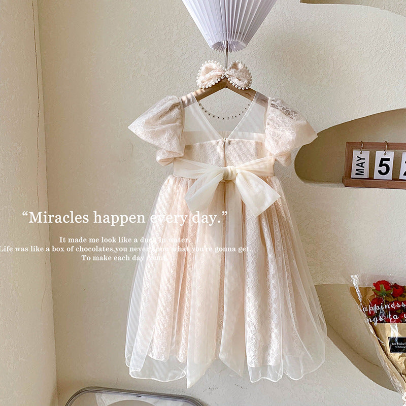Seraphic Lace Tulle Dress