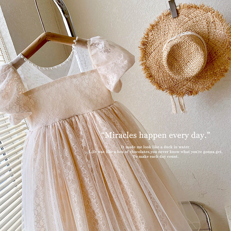 Seraphic Lace Tulle Dress
