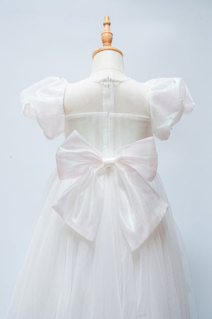Celestial Dream White Tulle Party Dress