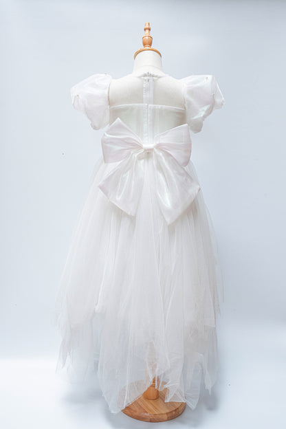 Celestial Dream White Tulle Party Dress