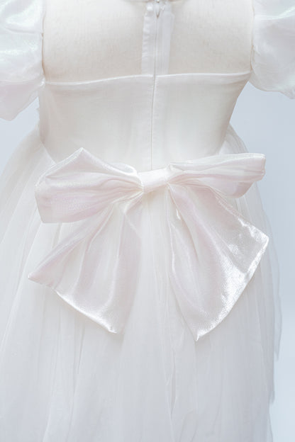 Celestial Dream White Tulle Party Dress