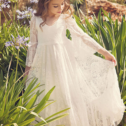 Ethereal Lace Gown