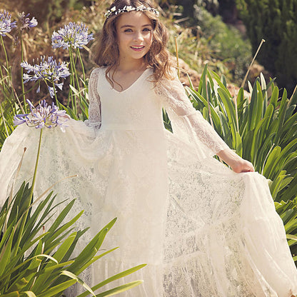 Ethereal Lace Gown