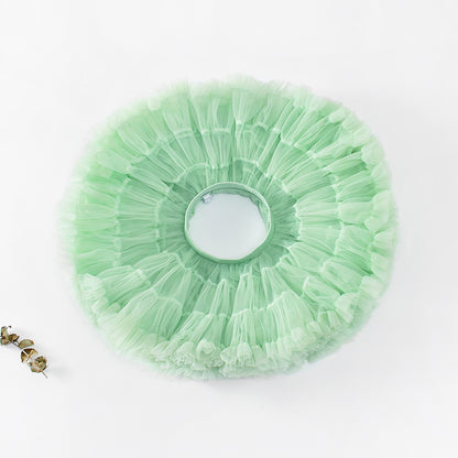 Tutu Skirt Tulle Birthday Party Dress Dance Performance