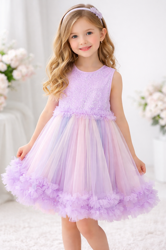 Sparkle Ombre Tutu Dress