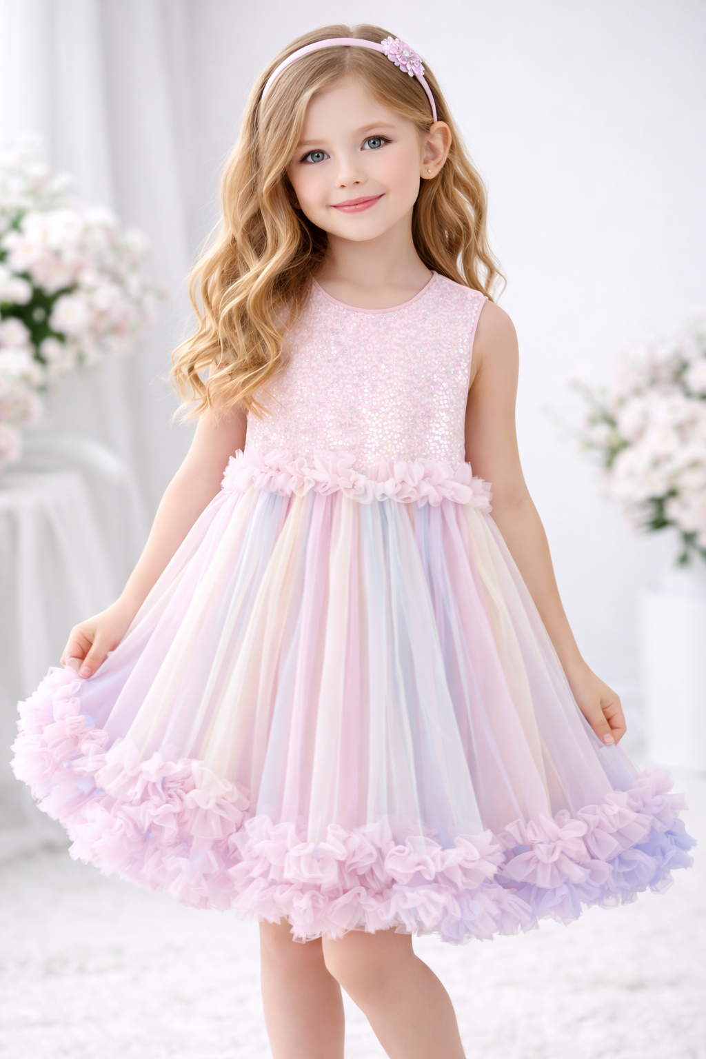Sparkle Ombre Tutu Dress