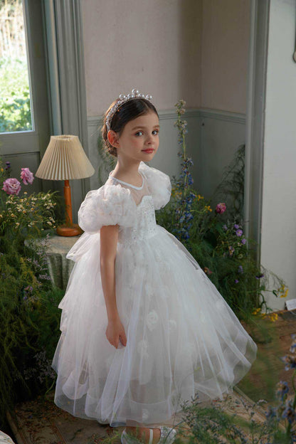 Angel’s Whisper White Floral Dress