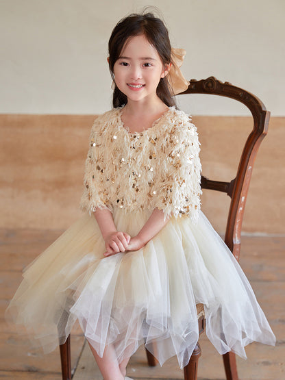 Golden Elegance Gown