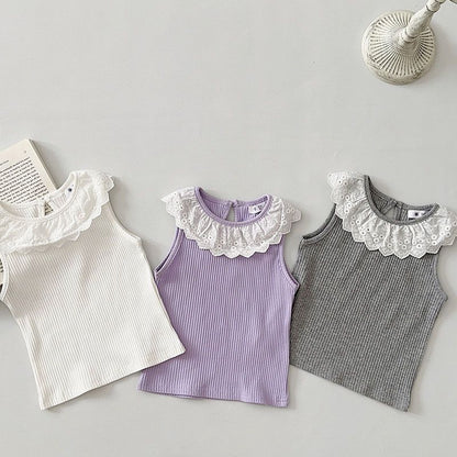 Colorful Adorable Girl Summer Short Sleeve T-shirt