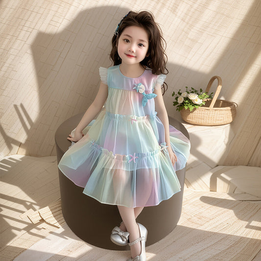Pastel Rainbow Fairy Dress