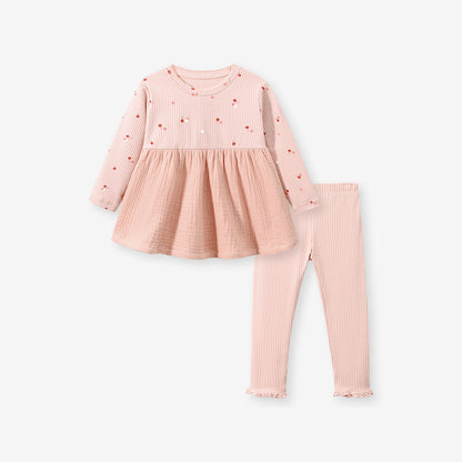 Pink Polka Comfort Set