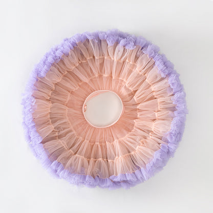 Tutu Skirt Tulle Birthday Party Dress Dance Performance