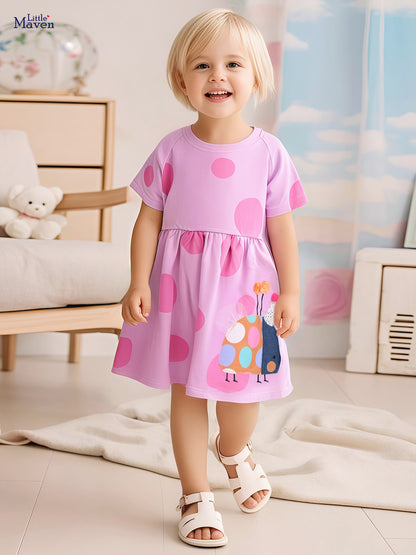 Polka Dot Ladybug Dress