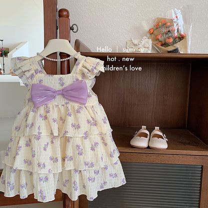 Baby Girl Summer Blossom Tiered Dress