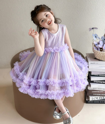 Lavender Dream Pastel Party Dress