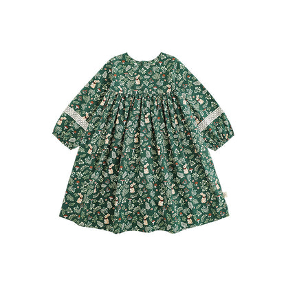 Olive Girl Woodland Whimsy Dress
