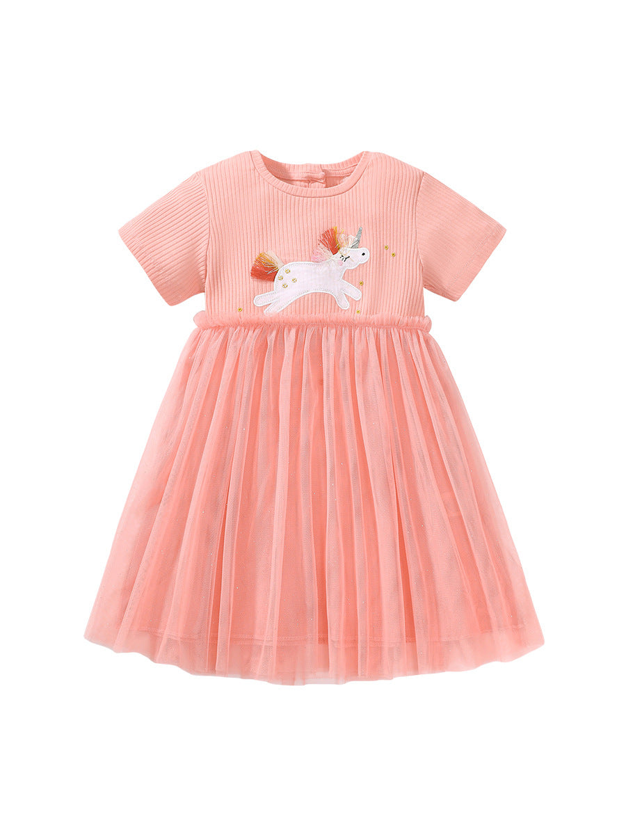 Pink Magical Unicorn Tulle Dress