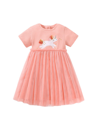 Pink Magical Unicorn Tulle Dress