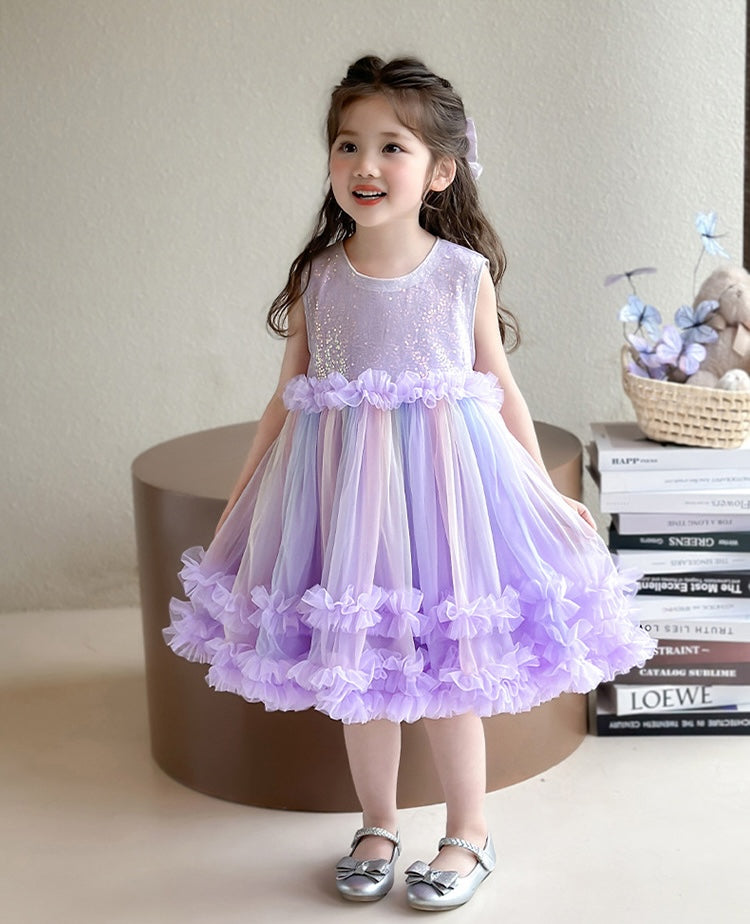 Lavender Dream Pastel Party Dress