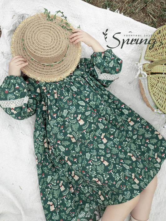 Olive Girl Woodland Whimsy Dress