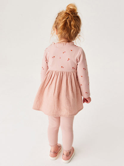 Pink Polka Comfort Set