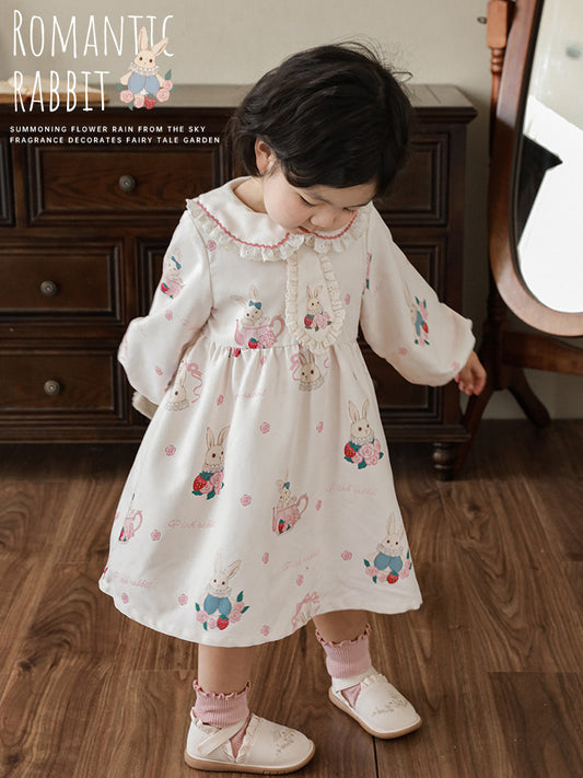 Baby Girl Teacup Bunny Dress