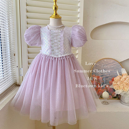 Lavender Princess Gown