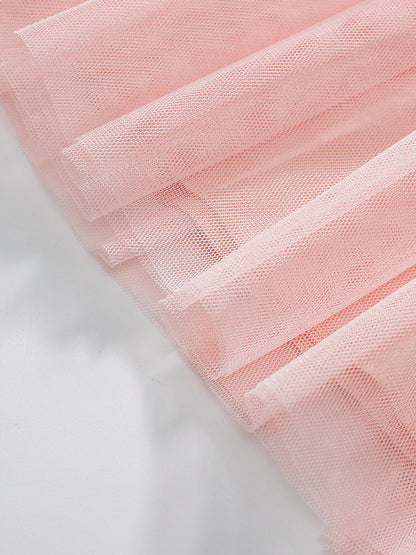 Dreamy Rainbow Tulle Dress