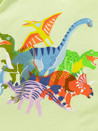 Green Dino Squad Tee