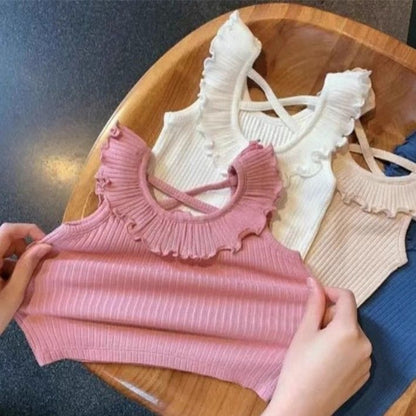 Colorful Adorable Girl Summer Short Sleeve T-shirt