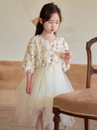 Golden Elegance Gown
