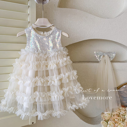 Sequins Girl Starlight Tulle Dress