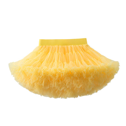 Tutu Skirt Tulle Birthday Party Dress Dance Performance
