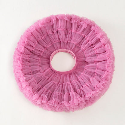 Tutu Skirt Tulle Birthday Party Dress Dance Performance
