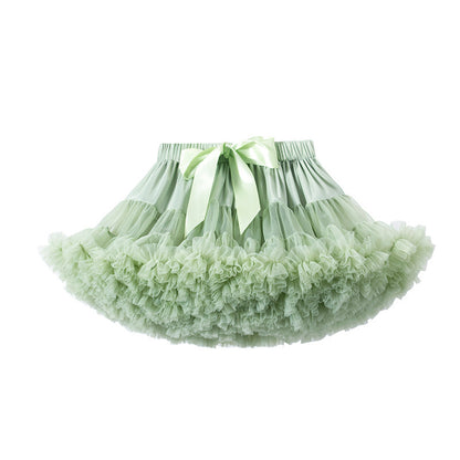 Tutu Skirt Girls Party Tulle Birthday Party Dress Dance Performance